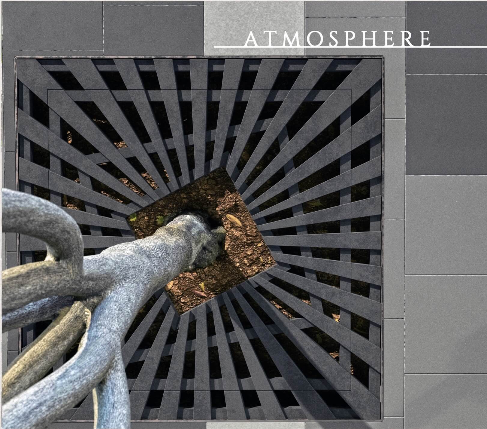 Приствольная решетка для дерева ZKING ATMOSPHERE 1.2х1.2м Черная в Шатуре фото