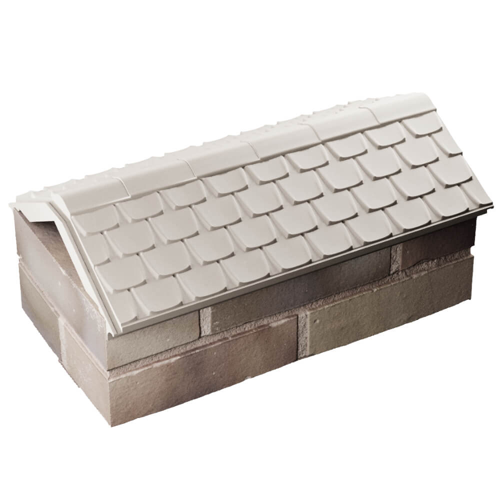 Парапет Zking Эльбрус Бежевый с посадкой на 1 кирпич (255мм) в Шатуре фото