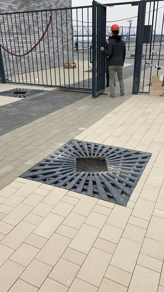 Приствольная решетка для дерева ZKING ATMOSPHERE 1.2х1.2м Черная в Шатуре фото