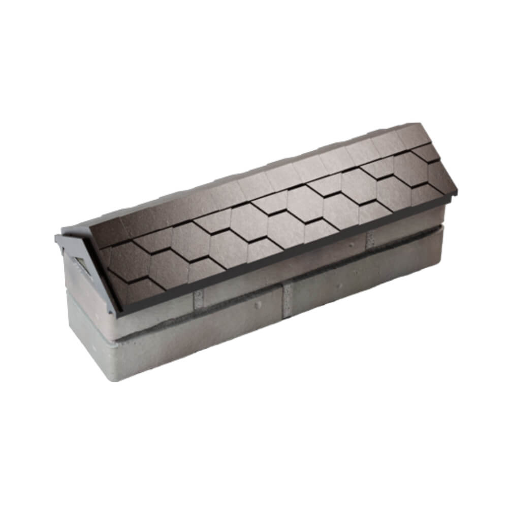 Парапет Zking Эверест Коричневый с посадкой на 0.5 кирпича (130мм) в Шатуре фото