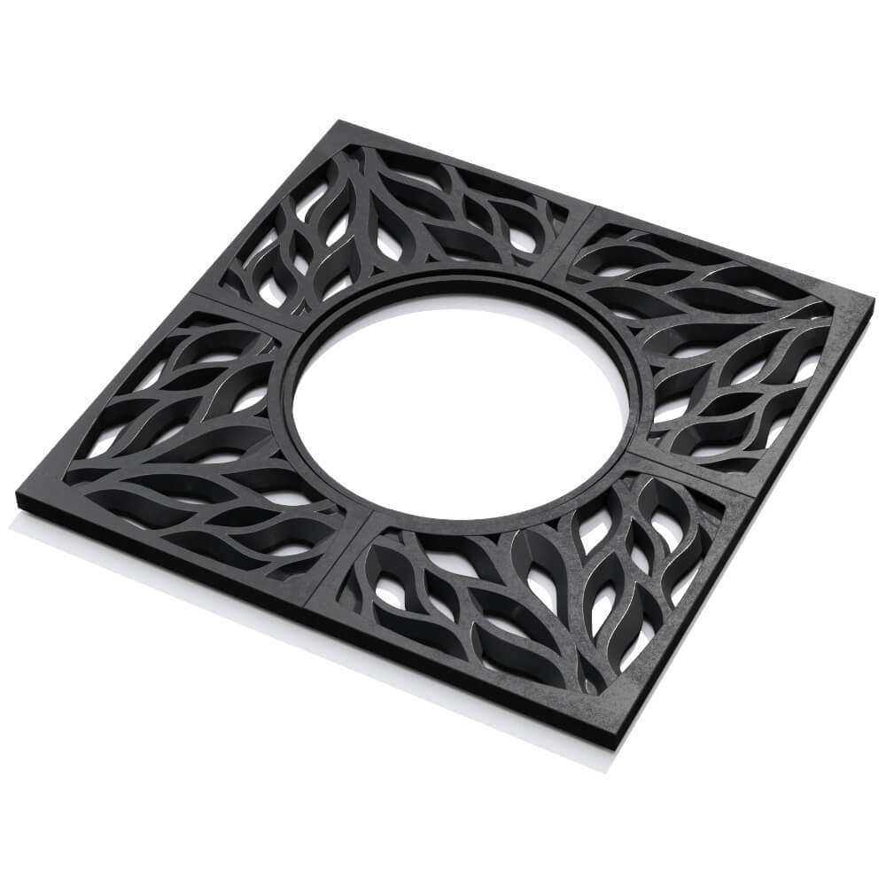 Приствольная решетка для дерева ZKING CRUST 1.2х1.2м Черная в Шатуре фото