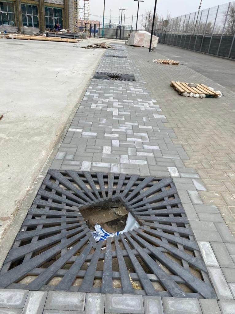 Приствольная решетка для дерева ZKING ATMOSPHERE 1.2х1.2м Черная в Шатуре фото