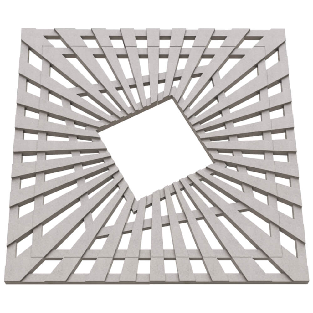 Приствольная решетка для дерева ZKING ATMOSPHERE 1.2х1.2м Бежевая в Шатуре фото