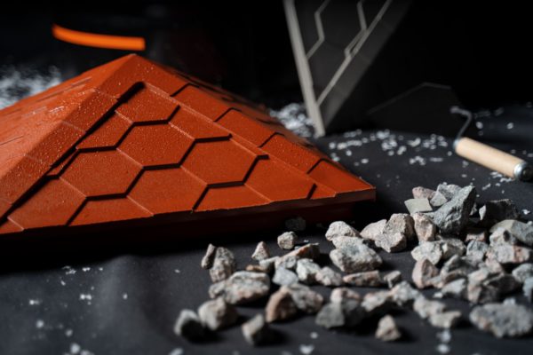 Колпак Zking Эверест Красный на столб 1.5х1.5 кирпича (390х390мм) в Шатуре фото