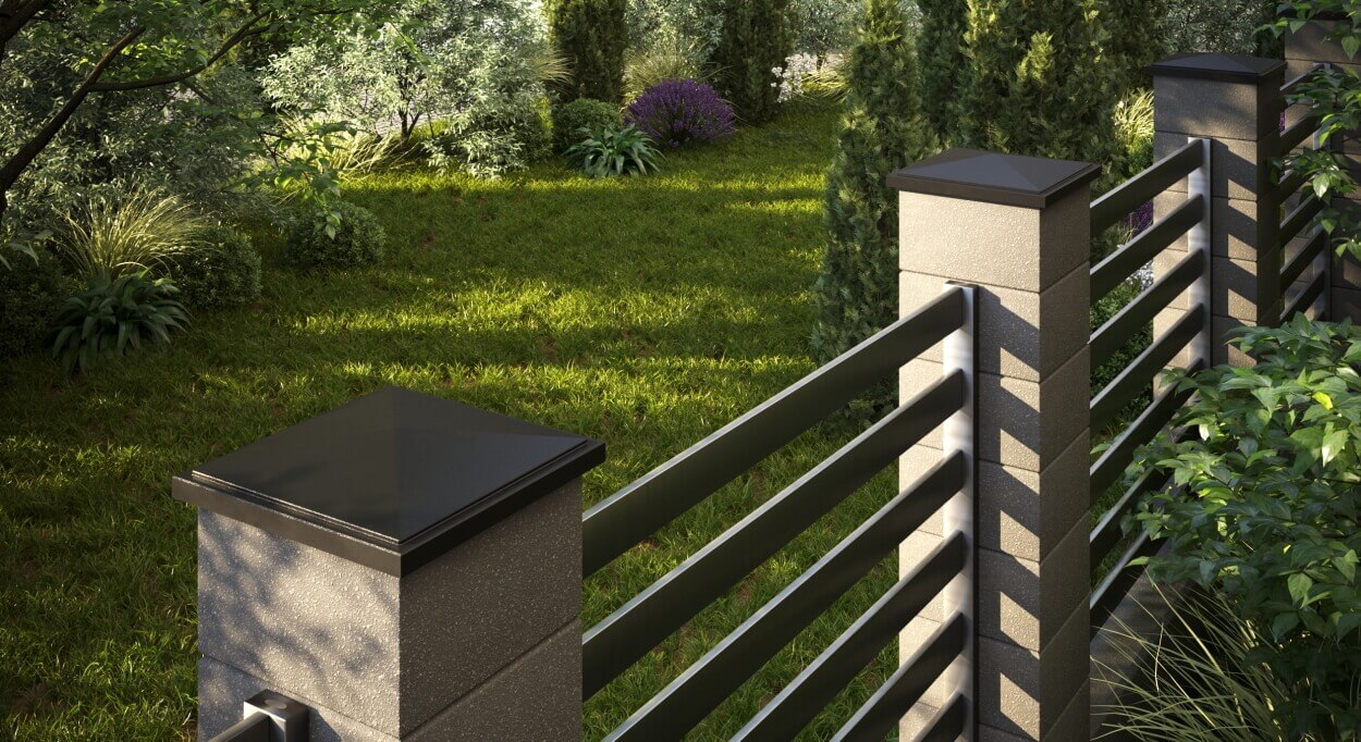 Колпак Zking БонаМоно Коричневый на столб 1.5х1.5 кирпича (385х385, 400х400мм) в Шатуре фото