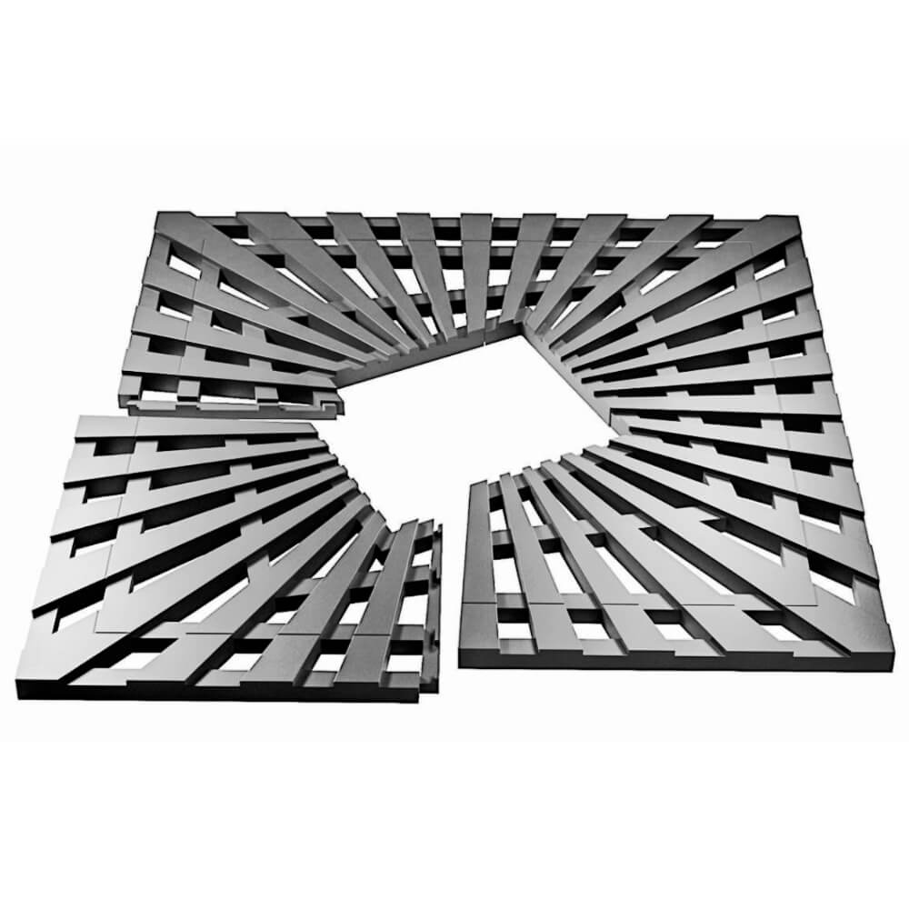 Приствольная решетка для дерева ZKING ATMOSPHERE 1.2х1.2м Серая в Шатуре фото