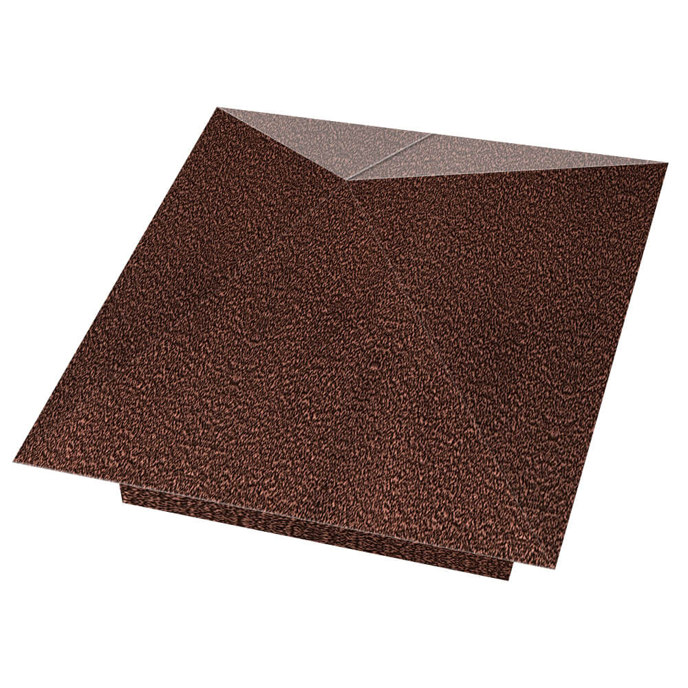 Колпак металлический 400х400мм Антик Хамелеон заборный Шатура фото