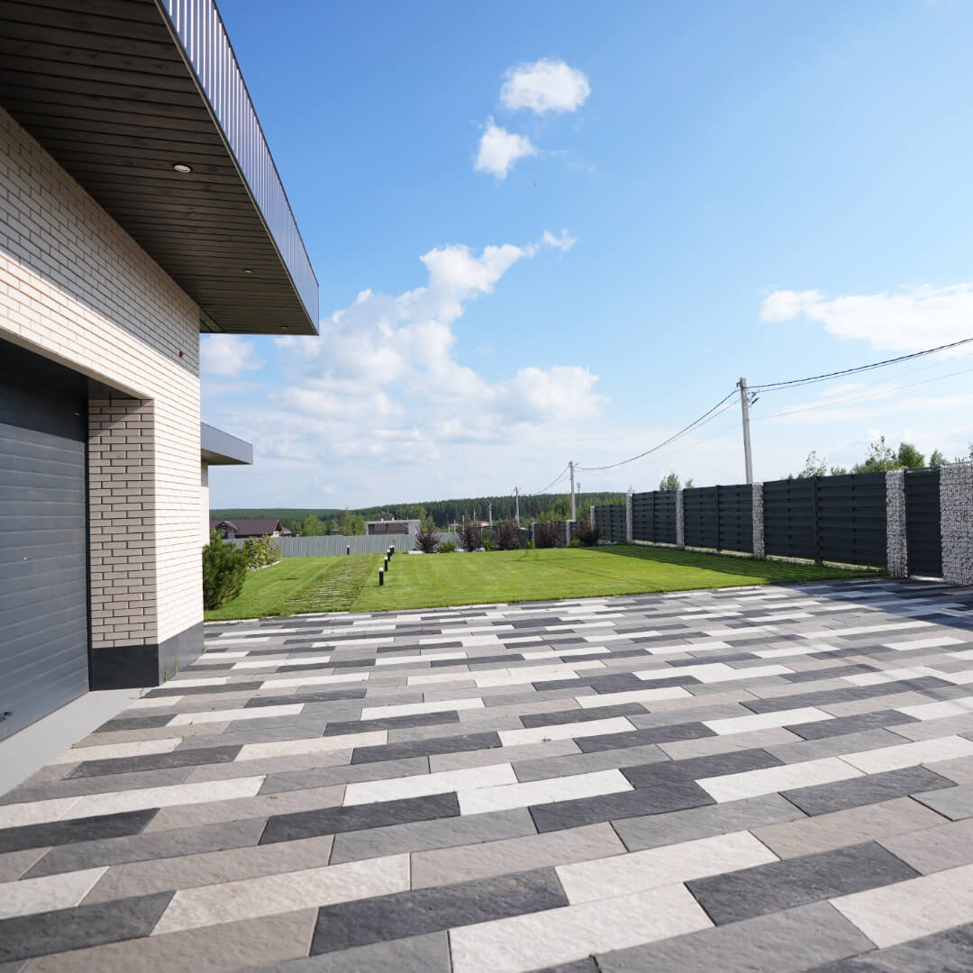 Шаговая плита STONE Черный Сланец 990х330х55мм в Шатуре фото